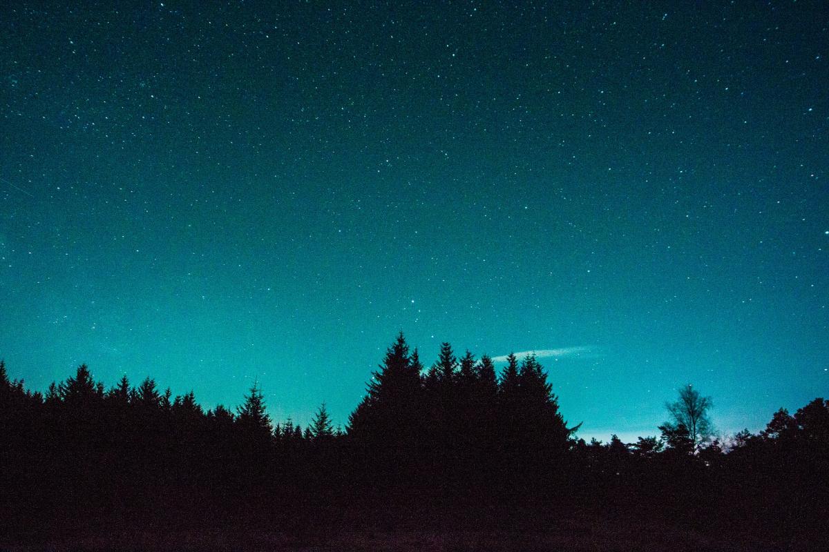 Beacon Fell South night sky by Robert Ince