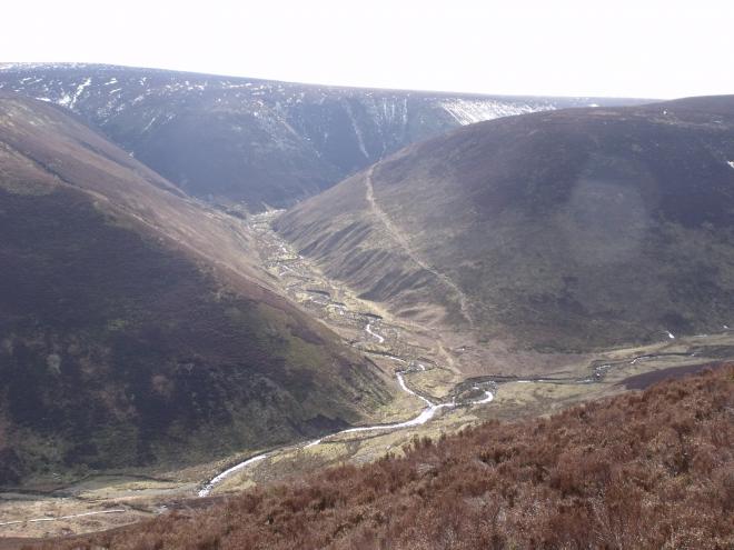 Braided River in Langden Valley - image copyright Jon Hickling