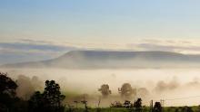 Waking up to the many faces of pendle hill is breathtaking.  © Lucy collinge